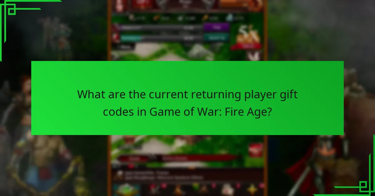 When do returning player gift codes expire?