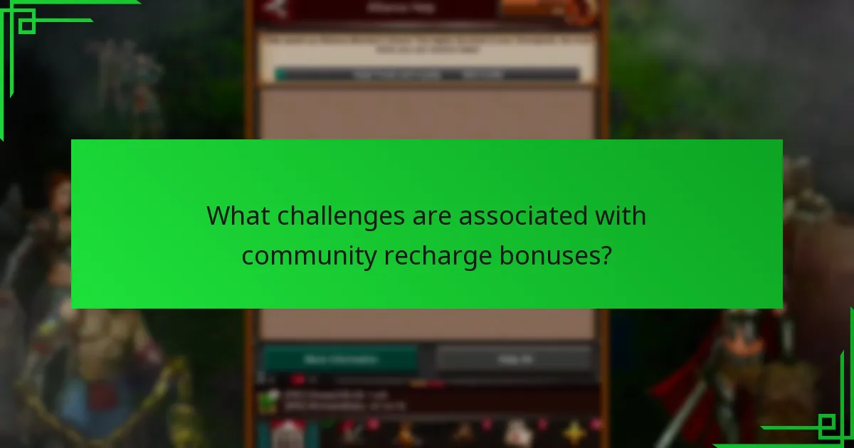 Which platforms offer community recharge bonuses?